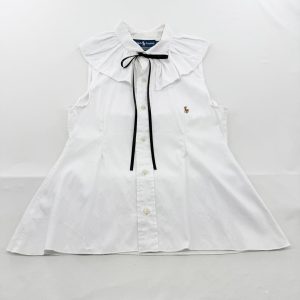 リメイクリボン付きシャツ
