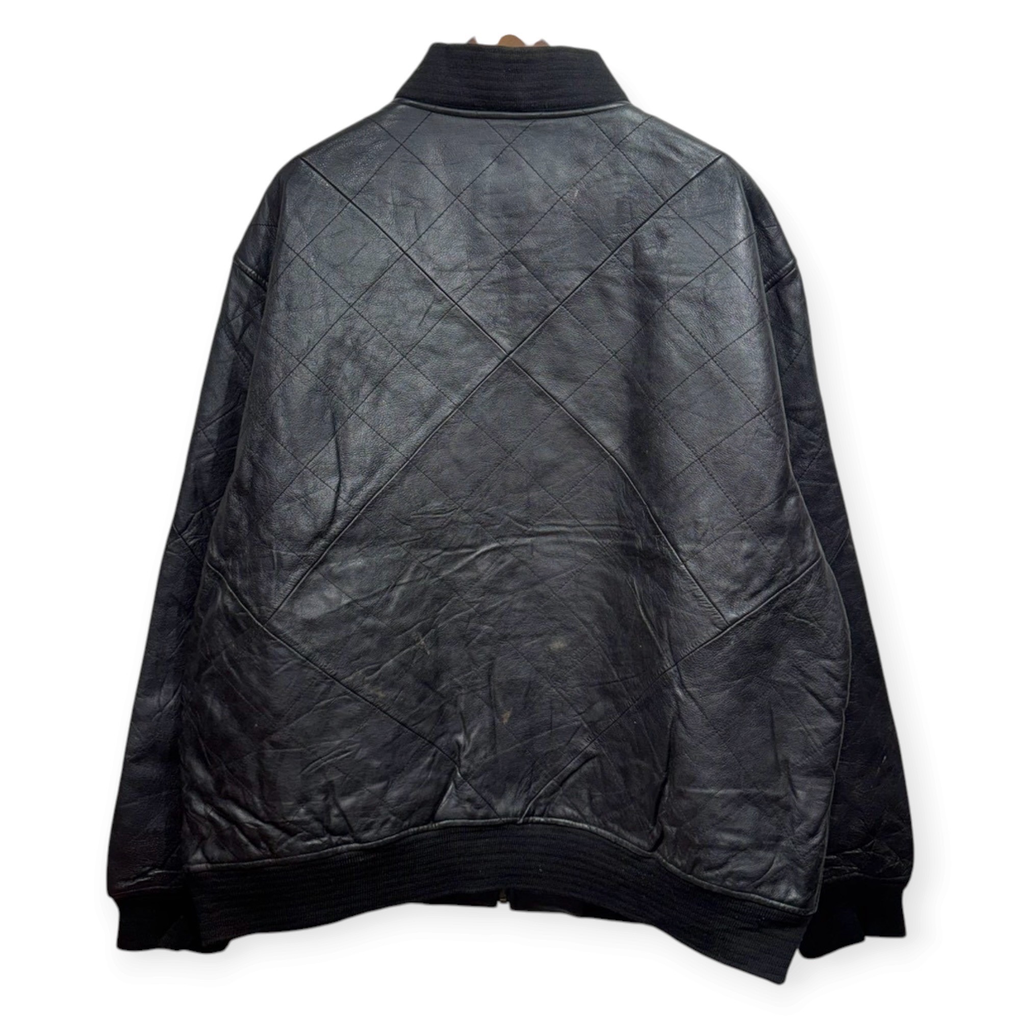 Ecko Unltd エコー レザージャケット XL レザー100% BLACK / 黒 - 画像 (5)