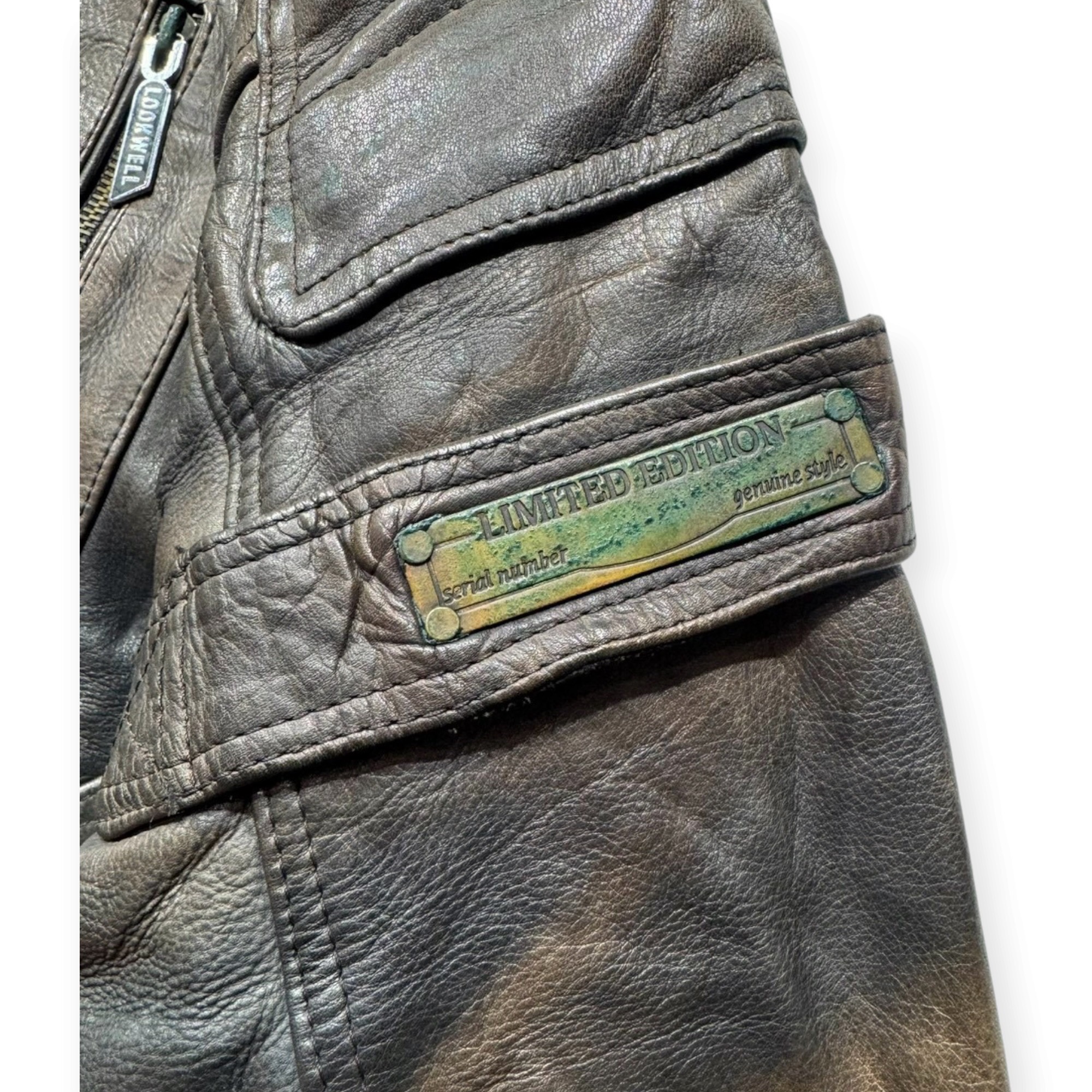 LOOKWELL ロックウェル レザージャケット XL レザー BLACK / 黒 - 画像 (3)