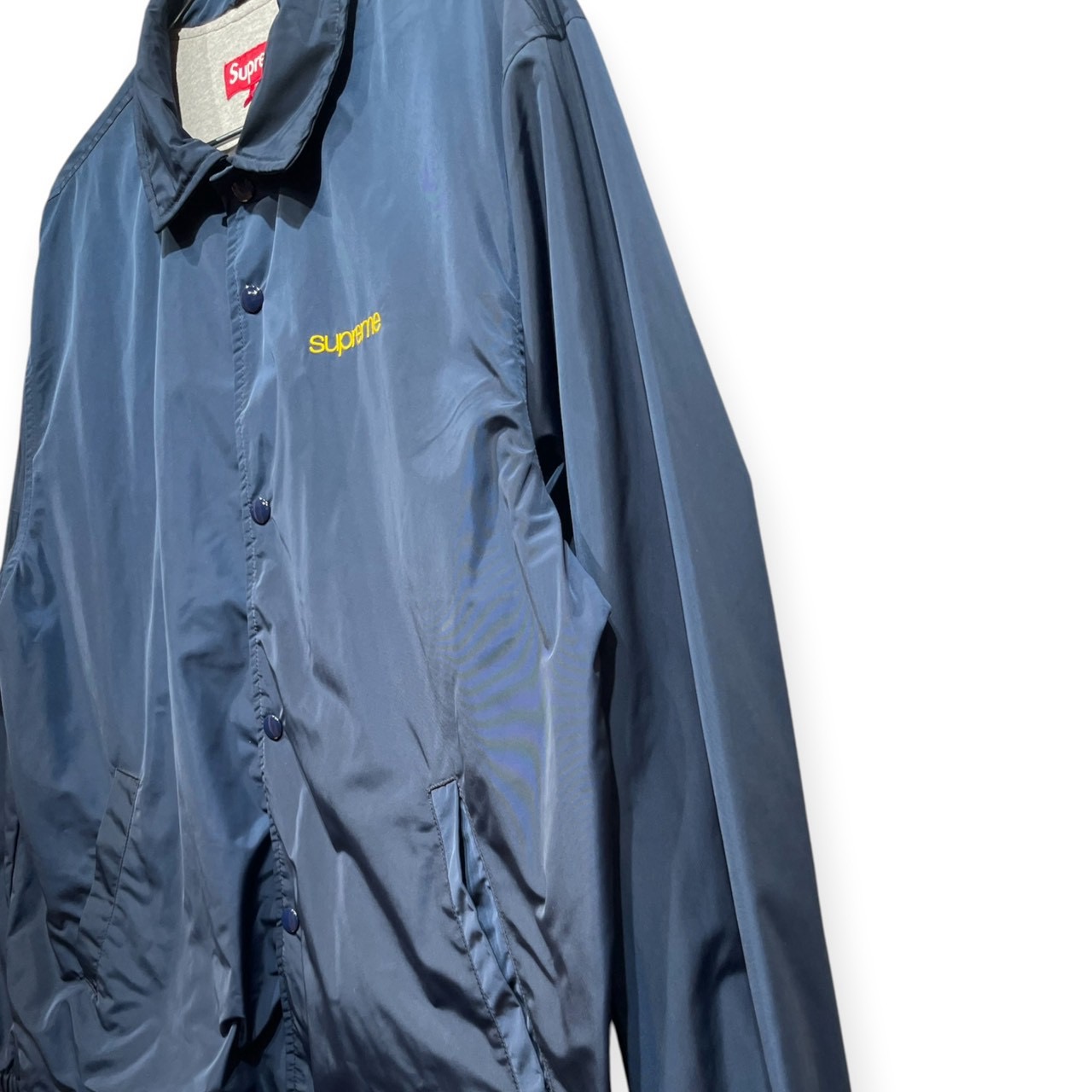 Supreme シュプリーム ナイロンジャケット M 表地ナイロン100% 裏地ポリエステル100% NAVY / 紺 - 画像 (3)