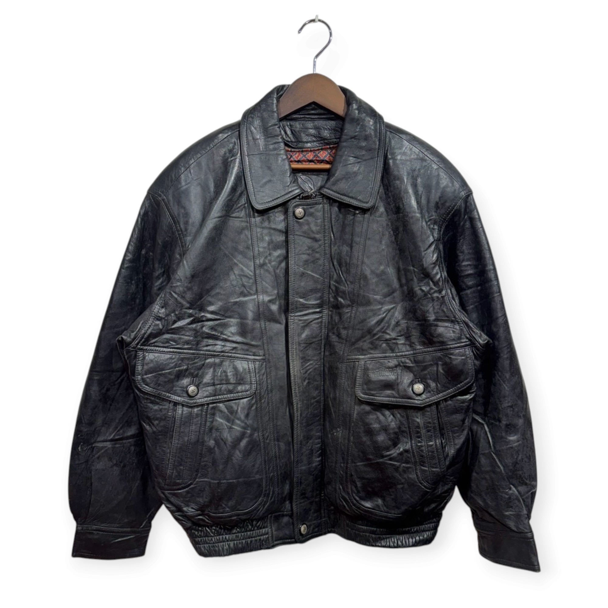 NONAME レザージャケット XL レザー BLACK / 黒
