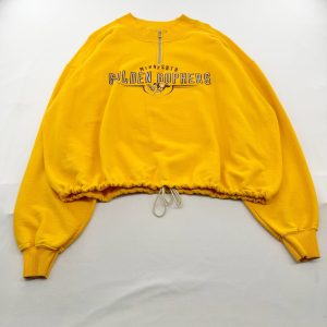 リメイクハーフジップスウェット