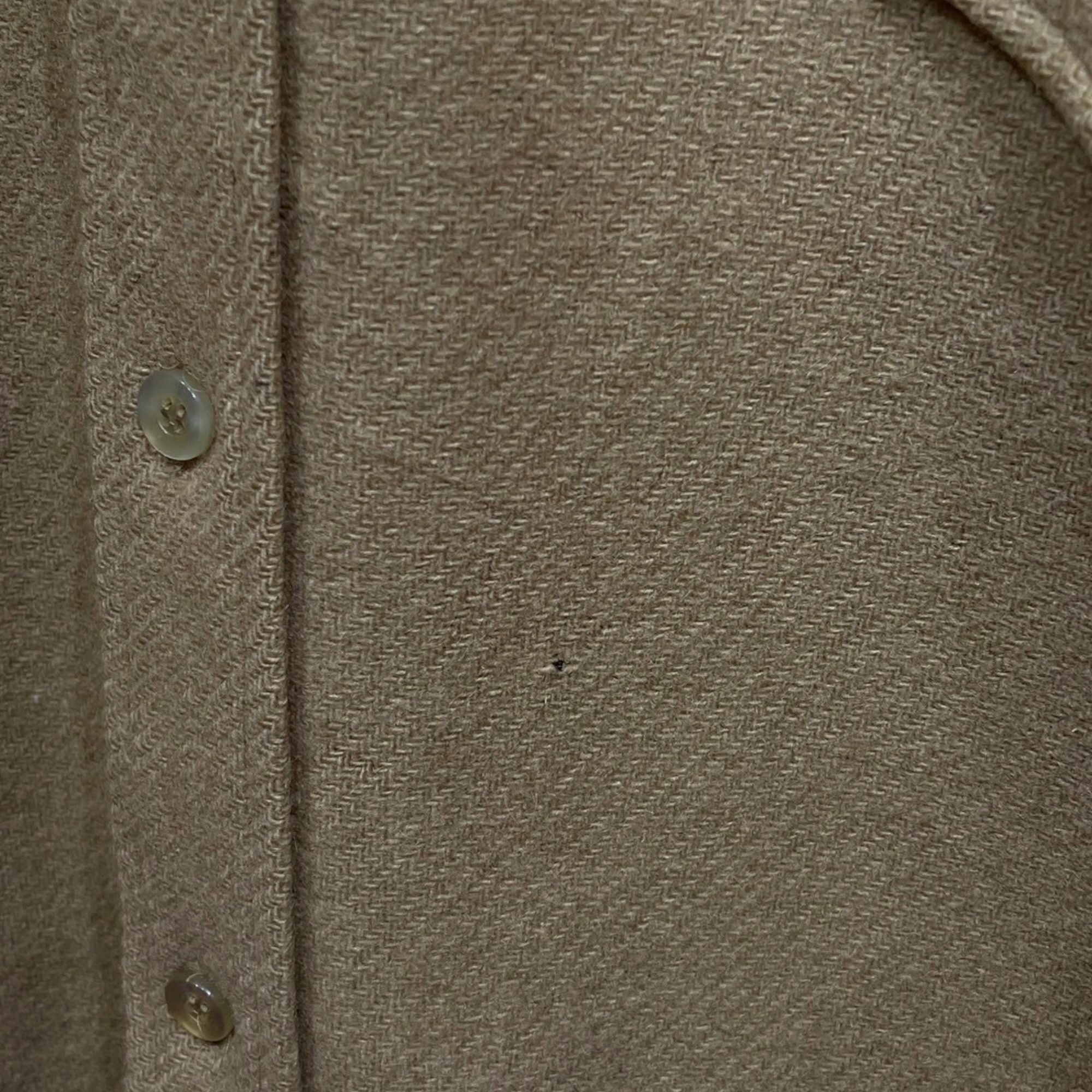 PENDLETON ペンドルトン 長袖ウールシャツ L バージンウール100% BROWN / 茶 - 画像 (5)