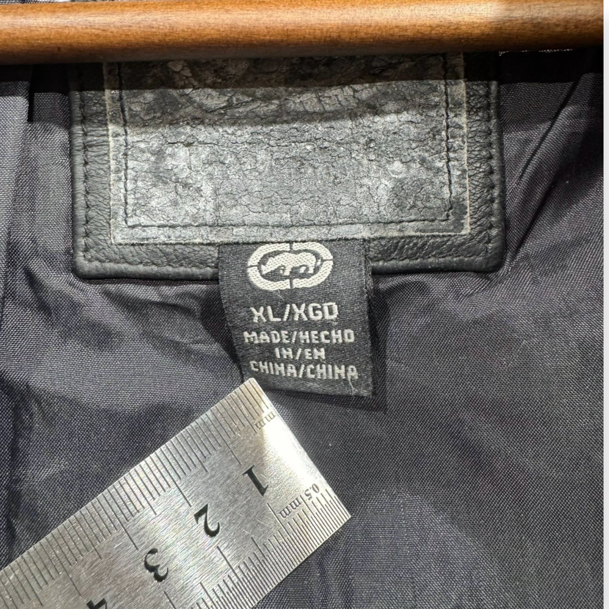 Ecko Unltd エコー レザージャケット XL レザー100% BLACK / 黒 - 画像 (4)