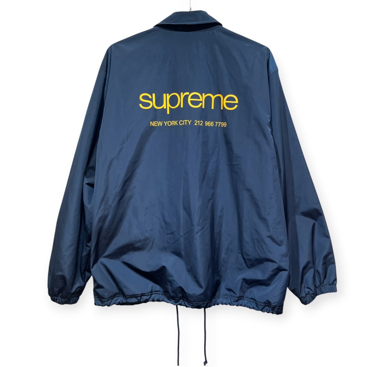Supreme シュプリーム ナイロンジャケット M 表地ナイロン100% 裏地ポリエステル100% NAVY / 紺 - 画像 (4)