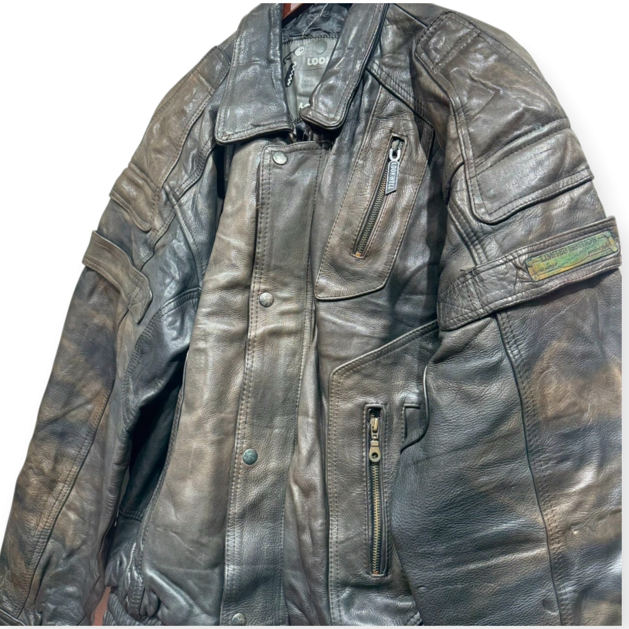 LOOKWELL ロックウェル レザージャケット XL レザー BLACK / 黒 - 画像 (2)