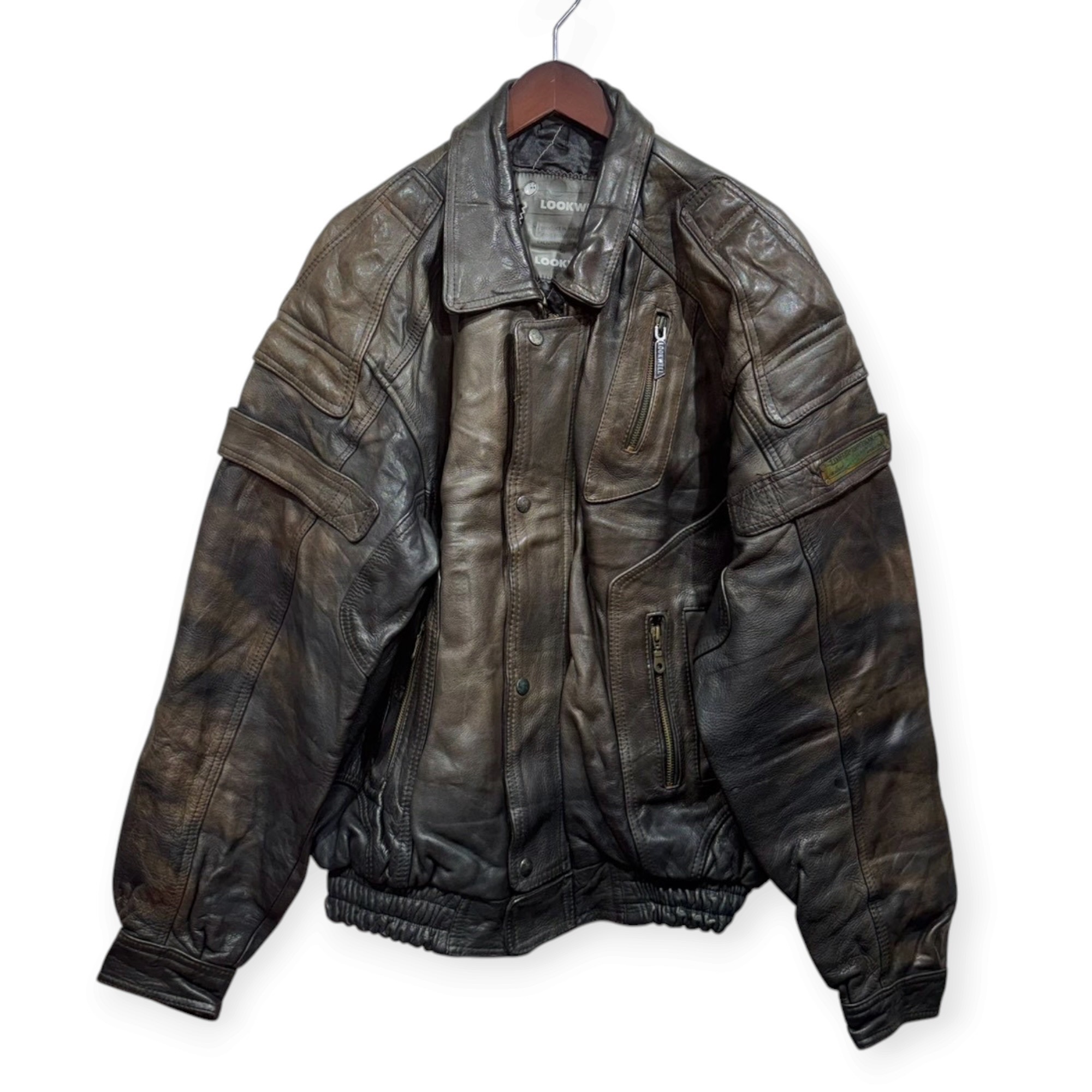 LOOKWELL ロックウェル レザージャケット XL レザー BLACK / 黒