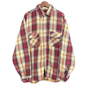FIVE BROTHER ファイブブラザー 長袖ネルシャツ L コットン PINK / ピンク