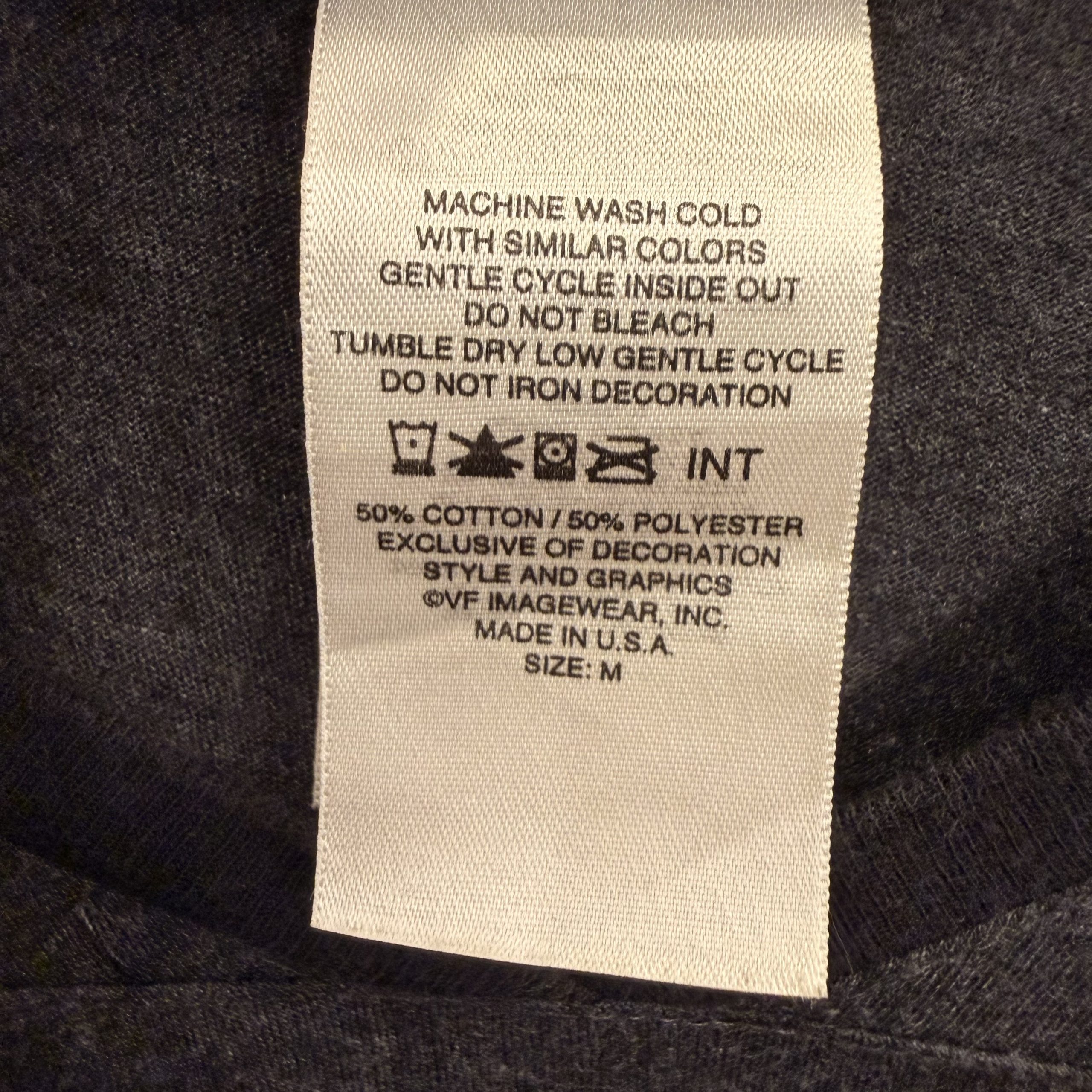 Harley-Davidson ハーレーダビッドソン 長袖モーターTシャツ M コットン50%、ポリエステル50% BLACK / 黒 - 画像 (8)