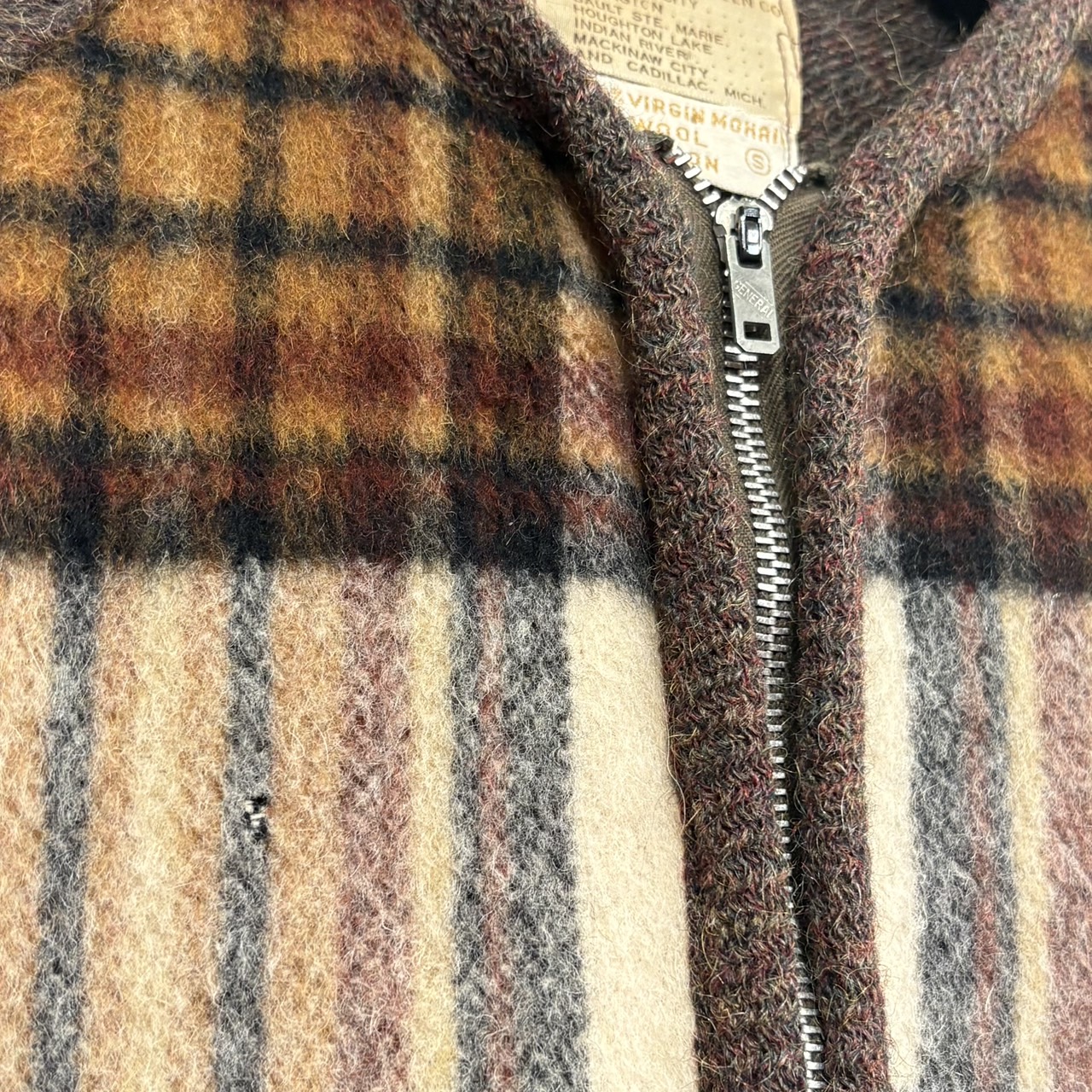 NONAME カーディガン S モヘア40%/ウール40%/ナイロン20% BROWN / 茶 - 画像 (6)