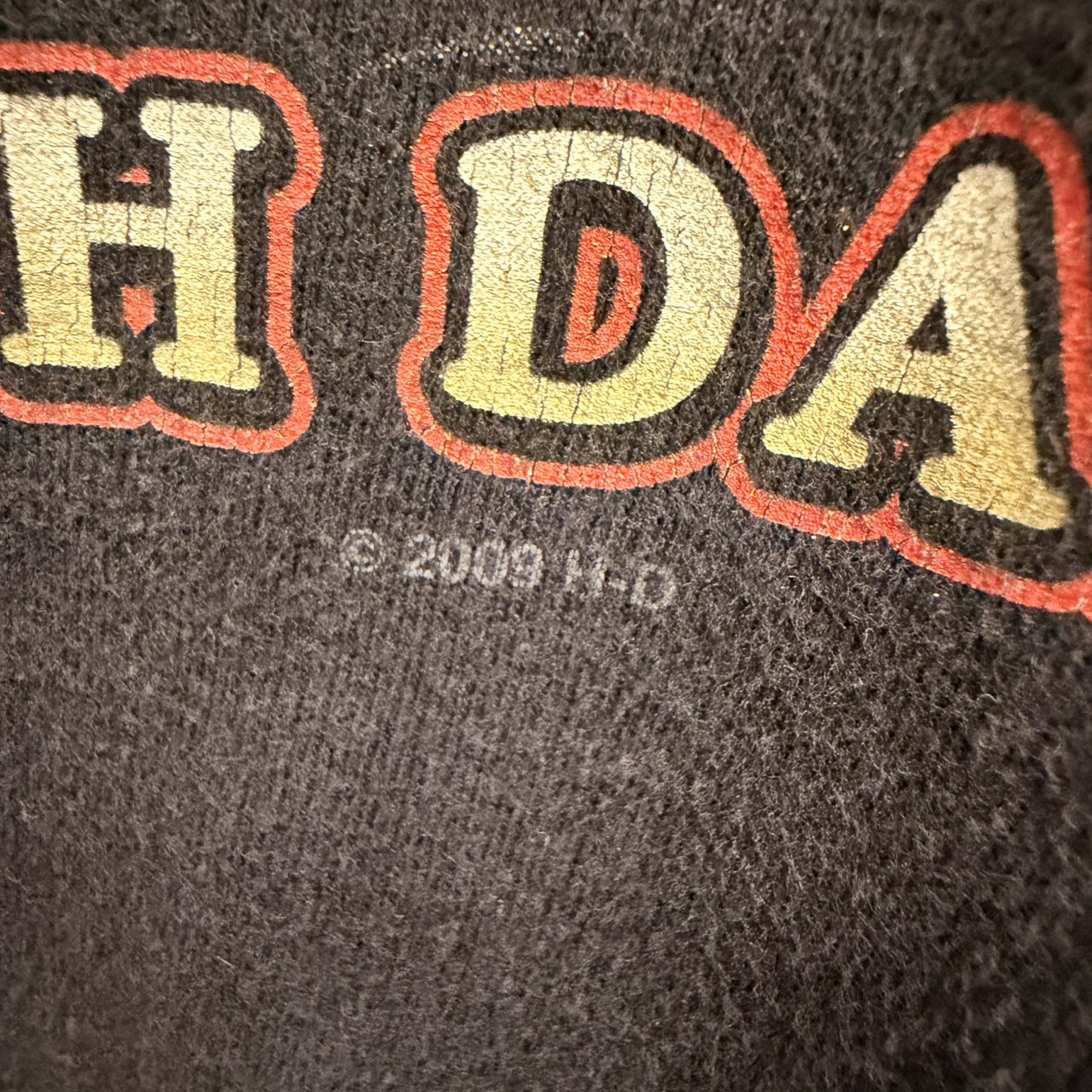 Harley-Davidson ハーレーダビッドソン 長袖モーターTシャツ コットン BLACK / 黒 - 画像 (9)