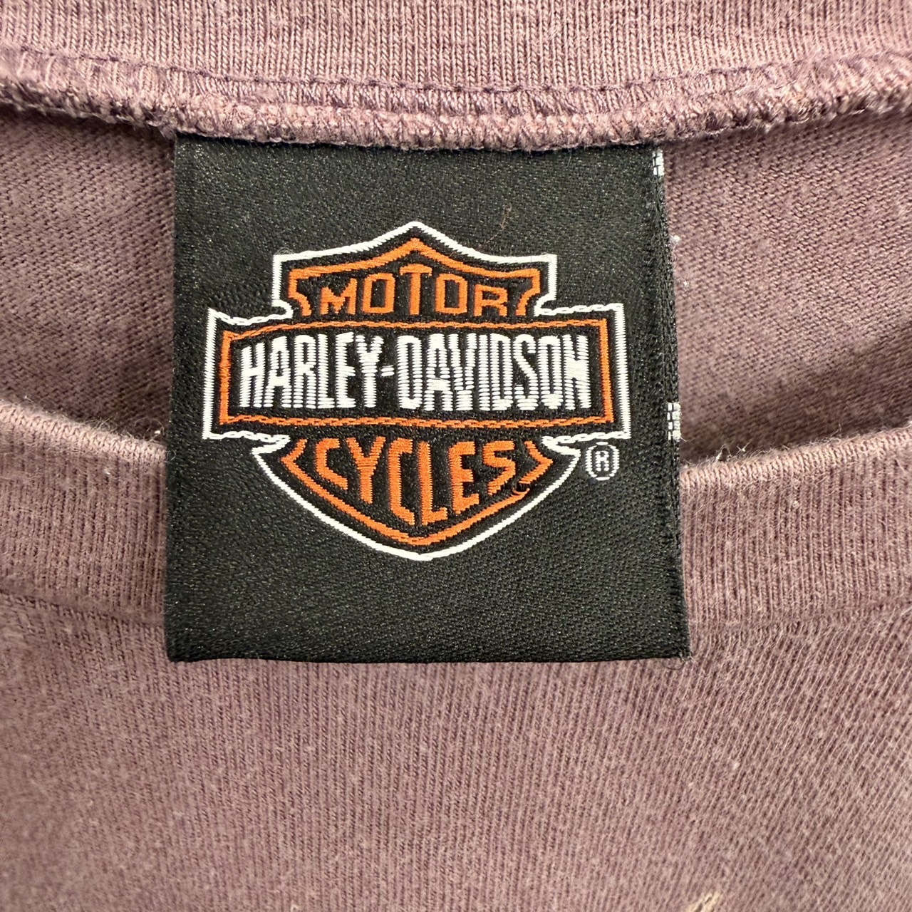 Harley-Davidson ハーレーダビッドソン 長袖モーターTシャツ M コットン PINK / ピンク - 画像 (8)