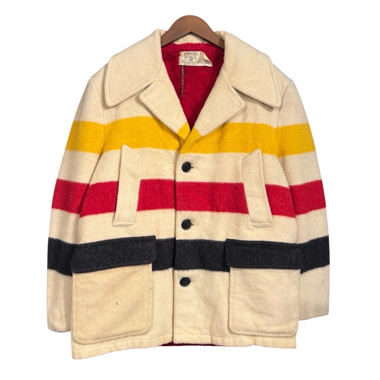ORVIS オービス アウトドアジャケット M ウール WHITE / 白