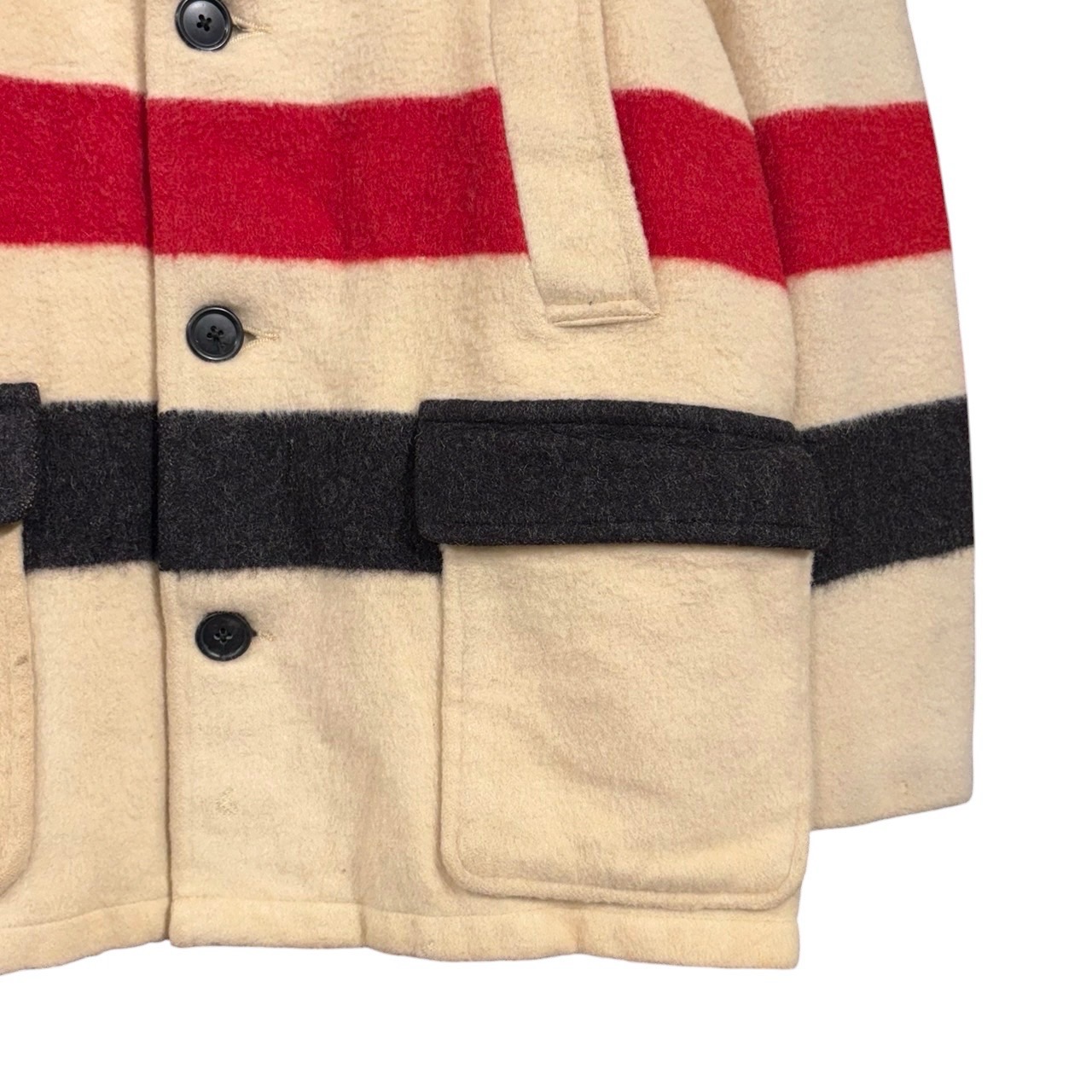 ORVIS オービス アウトドアジャケット M ウール WHITE / 白 - 画像 (4)