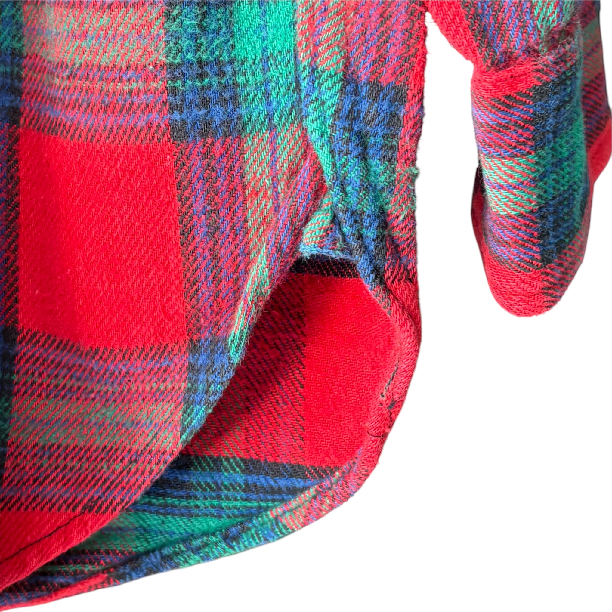 PILGRIM ピルグリム 長袖ネルシャツ XL コットン RED / 赤 - 画像 (5)
