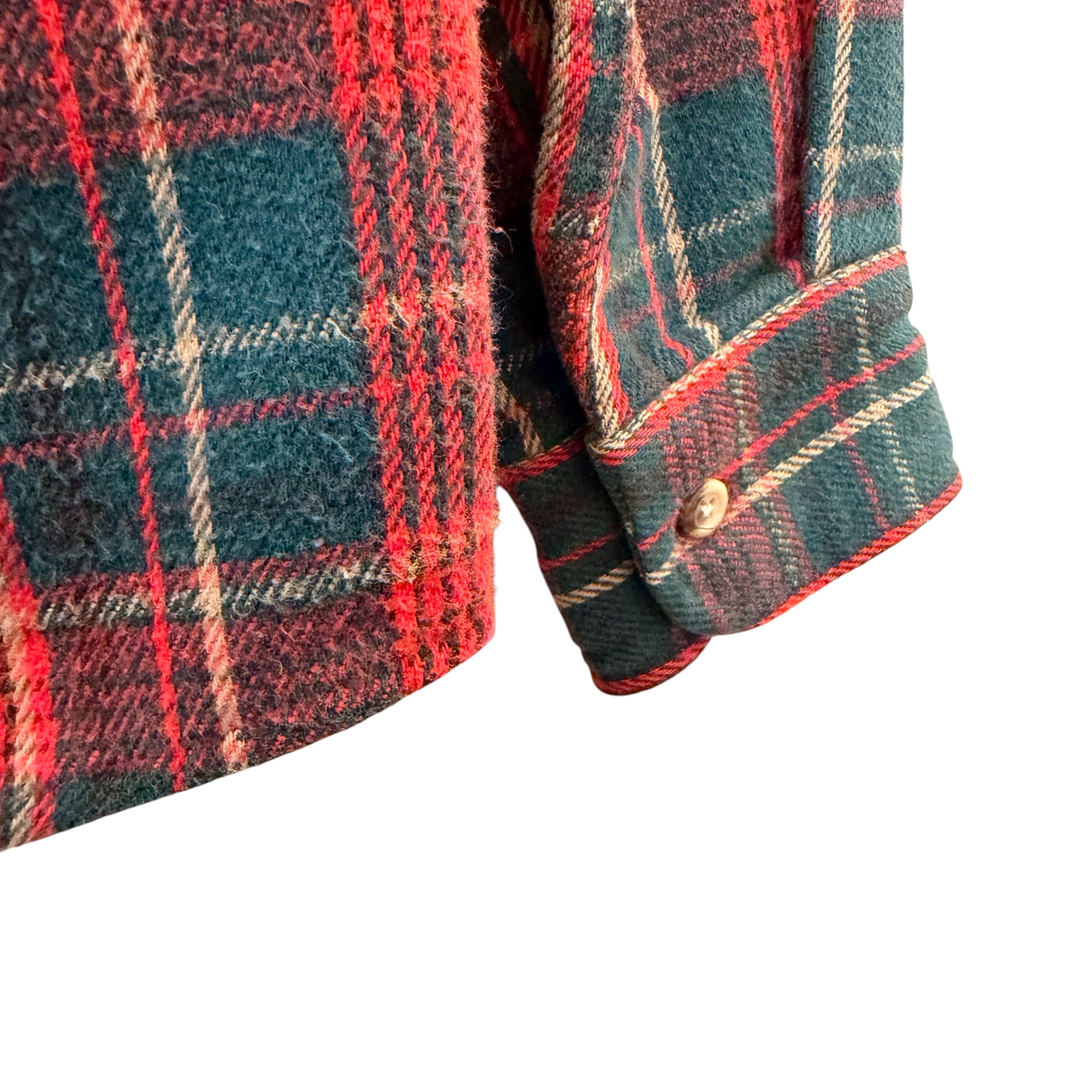 FIVE BROTHER ファイブブラザー 長袖ネルシャツ L コットン RED / 赤 - 画像 (6)