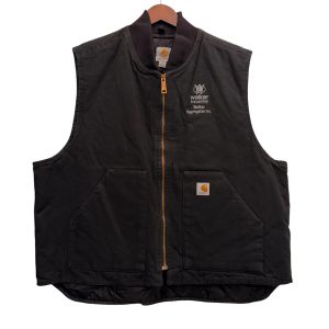 Carhartt カーハート タンクトップ/ベスト XXL 表地コットン100%、裏地ナイロン100%、中綿ポリエステル100% BLACK / 黒