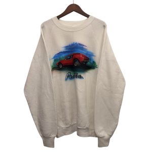 NONAME モーターラグランスウェット L コットン50%、ポリエステル50% WHITE / 白