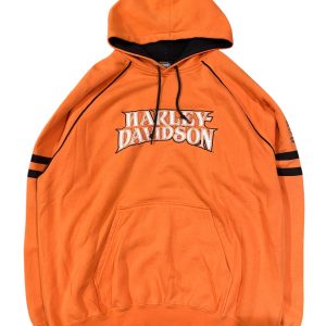 Harley-Davidson ハーレーダビッドソン ブランドパーカー XL コットン55%ポリエステル45% ORANGE / オレンジ
