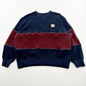 リメイク切替スウェット