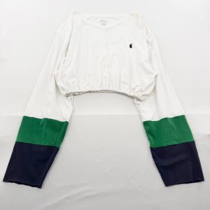 リメイク長袖切り替えTシャツ
