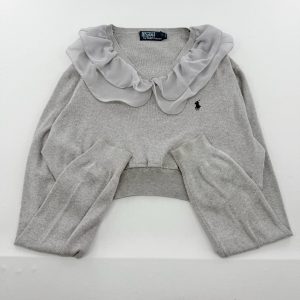 リメイクフリルニット