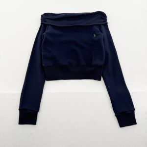 リメイクオフショルニット