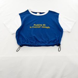 リメイクドローコード切替リンガーTシャツ